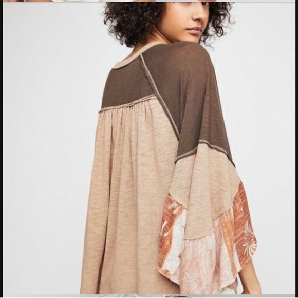 Free People | We The People |Friday Fever batwing top women size S - Picture 2 of 8